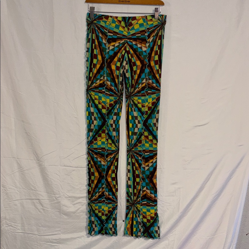 SIEDRÉS

Mult Kaleidoscope Printed Knit Pants W/ Contrast Stitching - Picture 4 of 7